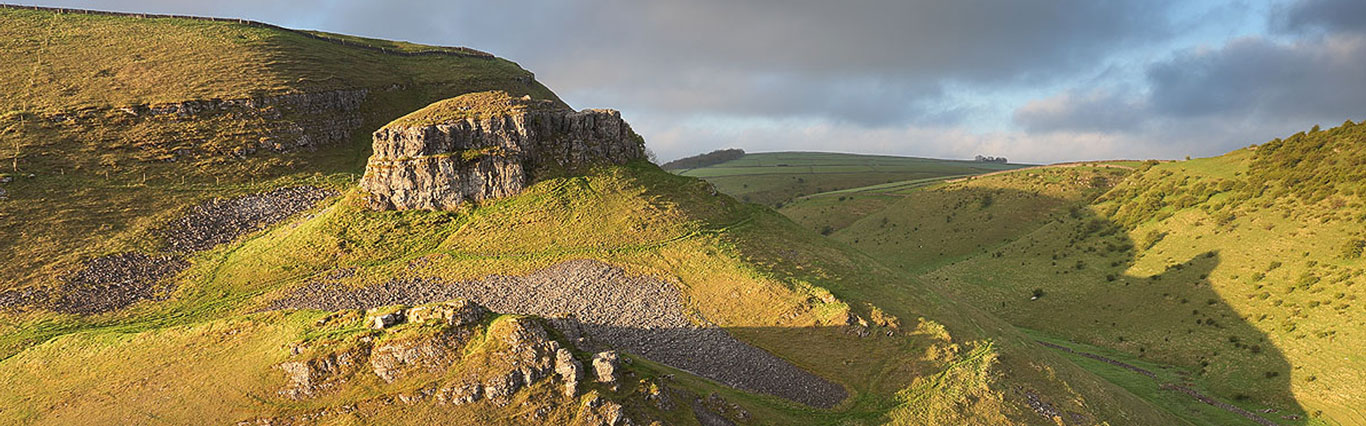 Rolling Derbyshire hills